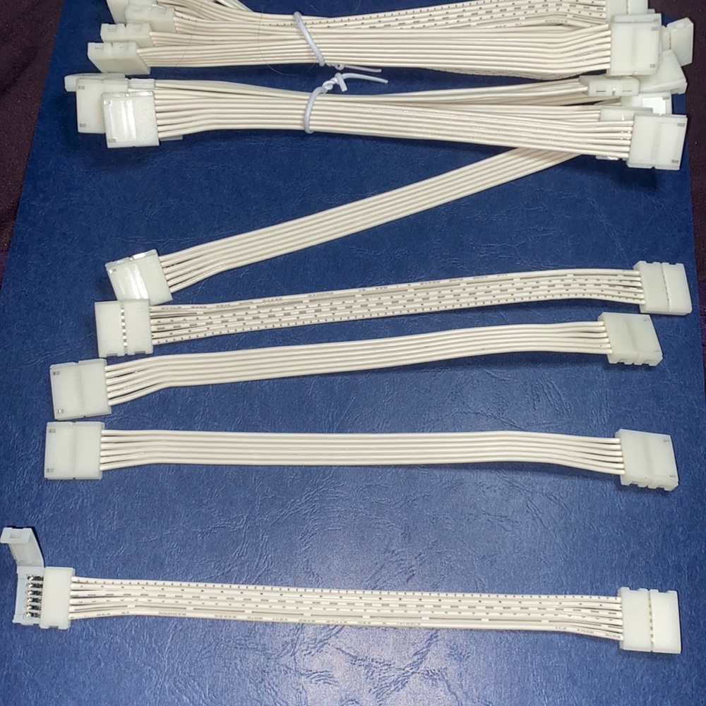 LED 5 Pin extension cables for broken pieces changes direction will work with 4p